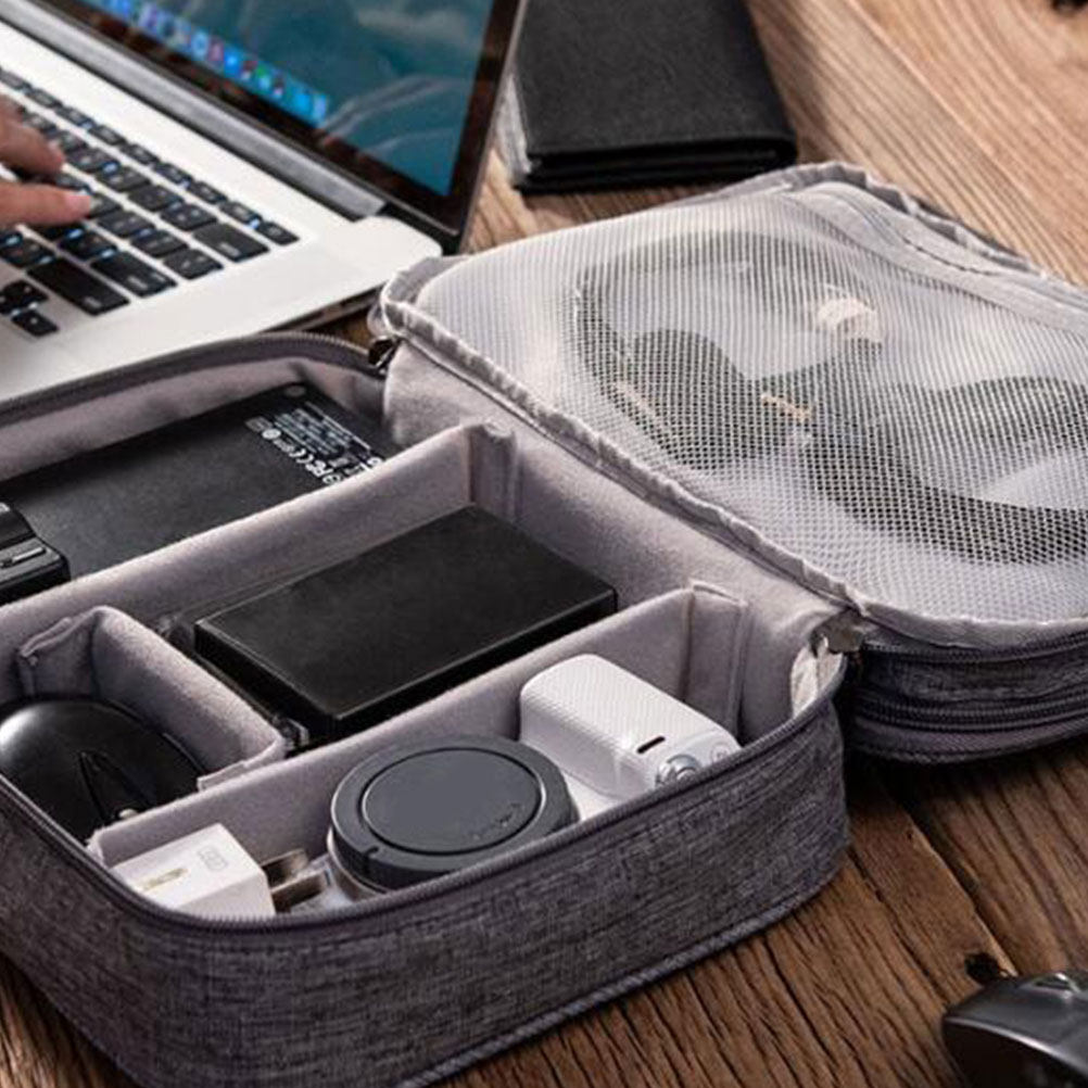 Tech Accessories Travel Organizer Pouch - Цифровой органайзер для сумок, чехол для