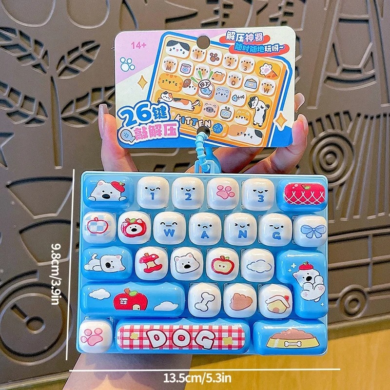 26-кнопочный брелок-антистресс – обзор и цена Kawaii Tech Accessories