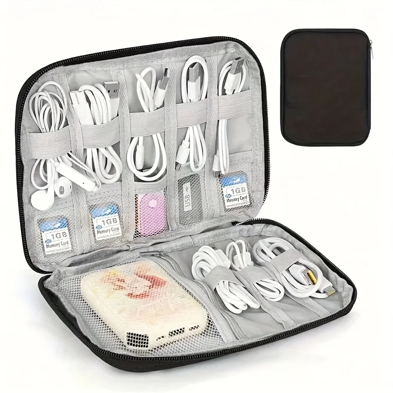 1 шт. Портативная сумка для хр – обзор и цена Tech Accessories Travel Organizer Pouch